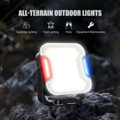 Luz LED Portátil Jmary FM-328R | Potência de 30W para Camping e Vídeo – Bateria de 5400mAh e Bi-Color (2500-9000K)