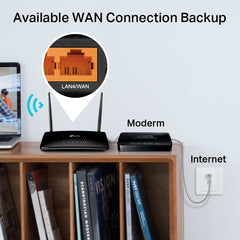 TP‑Link Archer MR200 – AC750 Wireless Dual Band 4G LTE Router