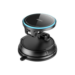Suporte Automotivo WiWU Warriors CH-326 | Abertura Automática Inteligente e Carregamento Wireless 15W – Estabilidade Total e Praticidade com um Toque