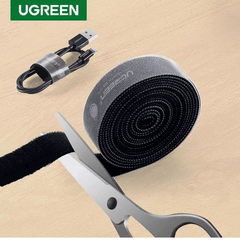 UGREEN 40354 Organizador de Cabos 2M Laços de Fixação