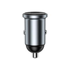 Carregador Automotivo WiWU Nano Lite 35W | Design Mini em Alumínio – Portas Dual USB-C PD + USB-A QC 3.0 com Tecnologia PPS