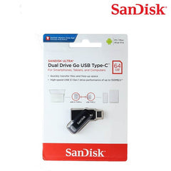 SanDisk 64GB Ultra Dual Drive Go USB Type-C