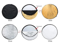 Placa Refletora 5 em 1 Godox RFT-05 (110 cm) – Difusor e Rebatedor Circular