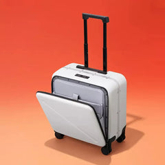 Milada Custom Aluminum Spinner Wheel Trolley Suitcase