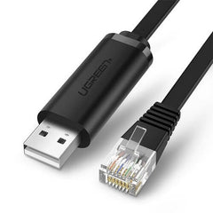 UGREEN USB 2.0 to RJ45 Console Cable 1.5M Black (50773)