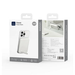 Power Bank / Carregador Portátil Sem Fio WiWU Classic Stand 10.000mAh (Wi-P064)