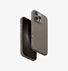 Capa de Couro Vegano UNIQ Lyden Duo Premium com MagClick™ para iPhone Série 16
