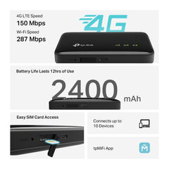 TP-Link M7005 – Roteador 4G MiFi Portátil