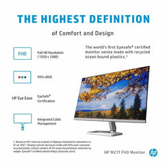 HP M27f 68.58 cm (27") FHD Monitor