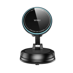 Suporte Automotivo WiWU Warriors CH-326 | Abertura Automática Inteligente e Carregamento Wireless 15W – Estabilidade Total e Praticidade com um Toque