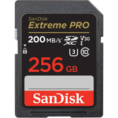Cartão de Memória SanDisk Extreme Pro 256GB – 200MB/s