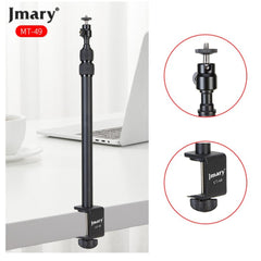 Tripé Profissional Jmary MT-43 | Altura até 1.50m – Para Ring Light e Smartphones, Construção em Alumínio
