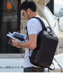 Arctic Hunter B00487 – Mochila Executiva Hard Shell Anti-Roubo e à Prova d'Água