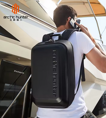 Arctic Hunter B00487 – Mochila Executiva Hard Shell Anti-Roubo e à Prova d'Água