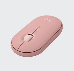 MOUSE Sem Fio Logitech Pebble Cliques e Rolagem Ultra-Silenciosos Conectividade Dupla Bluetooth e USB 18 Meses de Bateria