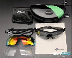 Óculos Polarizados Esportivos ROCKBROS 10037 – Design Aerodinâmico e Conforto