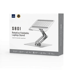 WiWU S801 – Suporte Ergonômico para Laptop Giratório