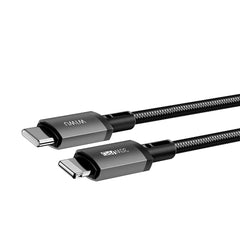 Cabo WiWU Titanlink WI-C056 USB-C para Lightning | Carregamento Ultra Rápido PD 27W e Dados – 1 Metro em Nylon Trançado e Liga de Zinco