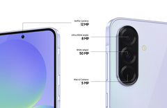 Smartphone Samsung Galaxy A36 5G Ecrã 6.7" Super AMOLED 120Hz Processador Octa-Core Câmara Tripla 50MP OIS Bateria 5000mAh IP67