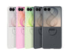 Capa Oficial Samsung Magnet Ring Case Eco-Leather para Galaxy Z Flip8 com Vidro Temperado Incluído Preto