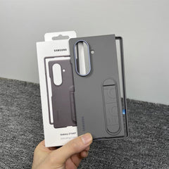 Capa Oficial Samsung Standing Case com Fita para Galaxy Z Fold8 Ultra Silicone Macio com Suporte Integrado e Alça Ergonômica