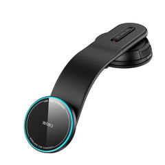 Suporte Automotivo WiWU Warriors CH-327 | Carregamento Wireless Fast Charge 15W, Abertura Automática Inteligente e Sensor de Toque Traseiro
