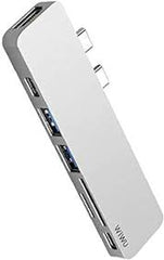 WiWU T8 7-in-1 USB-C 3.0 Adapter for MacBook Pro