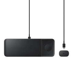 SAMSUNG Wireless Charger Trio, Black