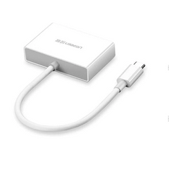 Adaptador Ugreen USB-C para HDMI/VGA MM123
