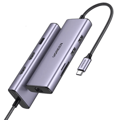 UGREEN USB-C Hub Dual HDMI Adapter, 9-in-1 - Modelo 14633