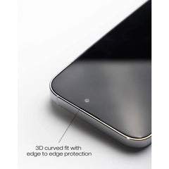 Vidro Frontal de Reposição REWA Glass Privacy para iPhone 16 Pro Max | Vidro Temperado de Alta Resistência 9H com Filtro de Privacidade Anti-Espreitadela Integrado