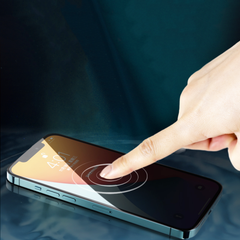 WIWU IPRIVACY HD ANTI-PEEP TEMPERED GLASS SCREEN PROTECTOR 2.5D FOR IPHONE - TRANSPARENT