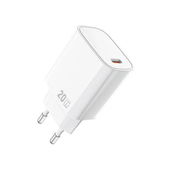 WI-G007EU – CARREGADOR DE CELULAR Carregador Rápido WiWU 20W Essen GaN (Plug EU)