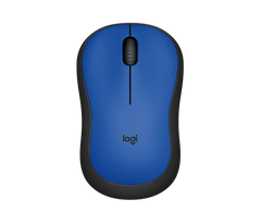Rato Sem Fio Logitech M221 Silent CO5 com Tecnologia SilentTouch Receptor Nano USB 1000 DPI Ambidestro Azul e Rosa