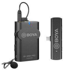 Sistema de Microfone Sem Fio BOYA BY-WM4 PRO-K5 (USB-C)
