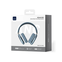 Headset WiWU Airbuds Max Pro TD18 | Cancelamento Ativo de Ruído (ANC) e Bluetooth 5.4 – Autonomia Gigante de 50h com Conexão Multiponto