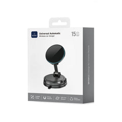 Suporte Automotivo WiWU Warriors CH-326 | Abertura Automática Inteligente e Carregamento Wireless 15W – Estabilidade Total e Praticidade com um Toque