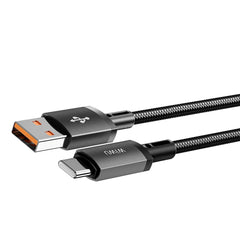 Cabo WiWU Titanlink Wi-C054 USB-A para USB-C | Carregamento Rápido 3.0A e Transmissão de Dados 480Mbps – 1 Metro de Alta Resistência
