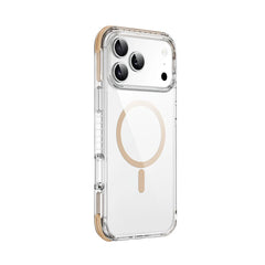 WiWU HCC-203 Hybrid Magnetic Clear Case 3D Armor Triple Layer Shockproof Cover (para iP17 Pro Max 6,9″)