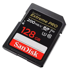 Cartão De Memória Sandisk Extreme Pro 128GB 200MB/s 4K UHD