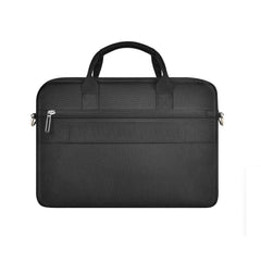 Mala de Laptop WiWU Hali Briefcase | Estilo Executivo em Poliéster 1680D Resistente à Água – Compartimentos Múltiplos e Proteção para 14" e 15.6"