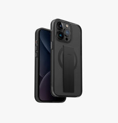 Capa Transparente UNIQ Heldro Mag Premium com Banda FlexGrip™ para iPhone Série 15