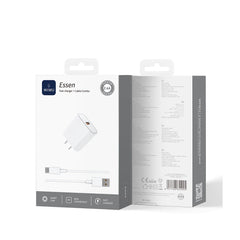 WiWU 2.4A Essen GaN Fast Charger Combo Wi-G023 (A-C)