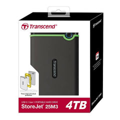 Disco Externo Transcend 4TB StoreJet 25M3