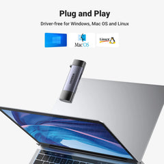 UGREEN 50704 – Leitor de Cartão TF + SD USB-C