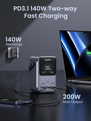 UGREEN 300W 48000mAh Carregador Portátil Power Bank