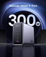 90903B – Carregador de Celular UGREEN Nexode 300W USB‑C GaN Charger