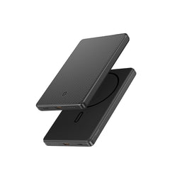 Power Bank Magnético WiWU Titanlink Warriors WI-P072 | 5.000mAh MagSafe Wireless 15W e USB-C PD 20W – Fixação de Alta Sucção