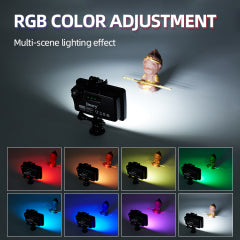 Iluminador LED à Prova d'Água Jmary FM-72RGB | Mergulho até 40m – Modos RGB Multicores e Bateria de 3000mAh