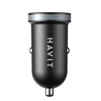 Carregador de Carro HAVIT CC2043 – Dual USB Fast Charge